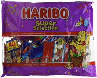 Подходящ за: Специален повод Haribo 40 пакетчета 640 гр.